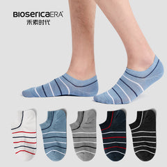 Bioserica Era Wholesale Designers Socks for Men Business Dressing Fashionable Luxury 100 Organic Long socks Antibacterial sock