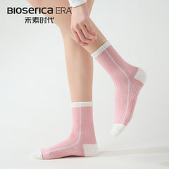 Bioserica Era High Quality mens Cotton socks Sports Terry Socks boy girl breathable deodorant socks