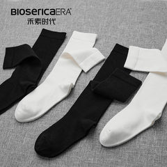 Bioserica Era hot sale crew socks custom logo women socks fashion for school high AntiBacterial quality socks