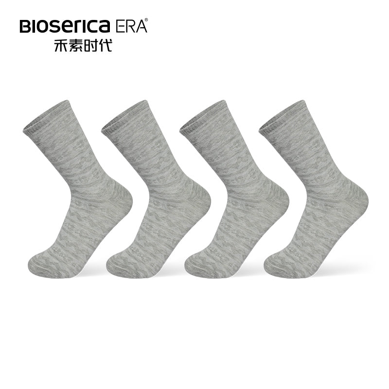 Bioserica Era slouch socks for women custom print socks 100% cotton socks